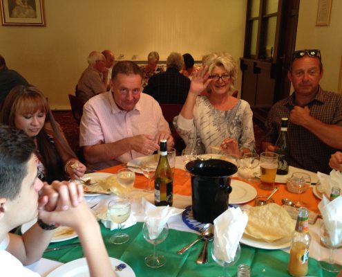 Guests at Curry Night