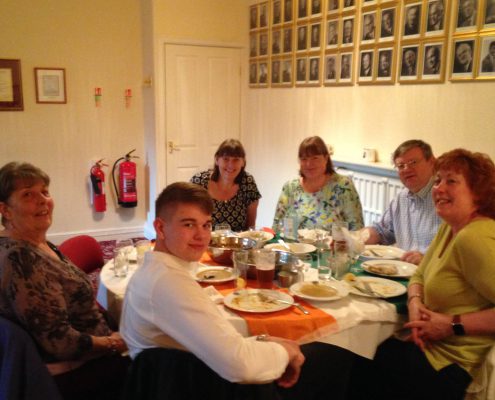 Guests at HVL Curry Night