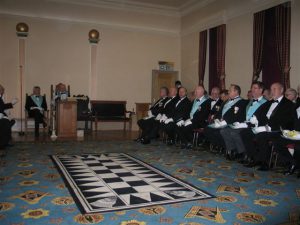 Installation of Steve Sandford as WM of Holme Valley Lodge