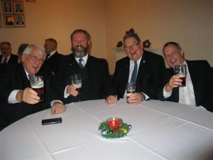 W. Bro Ian Birks with Guests