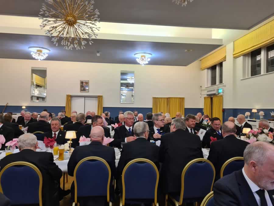 Festive Board at AEL Installation 2025